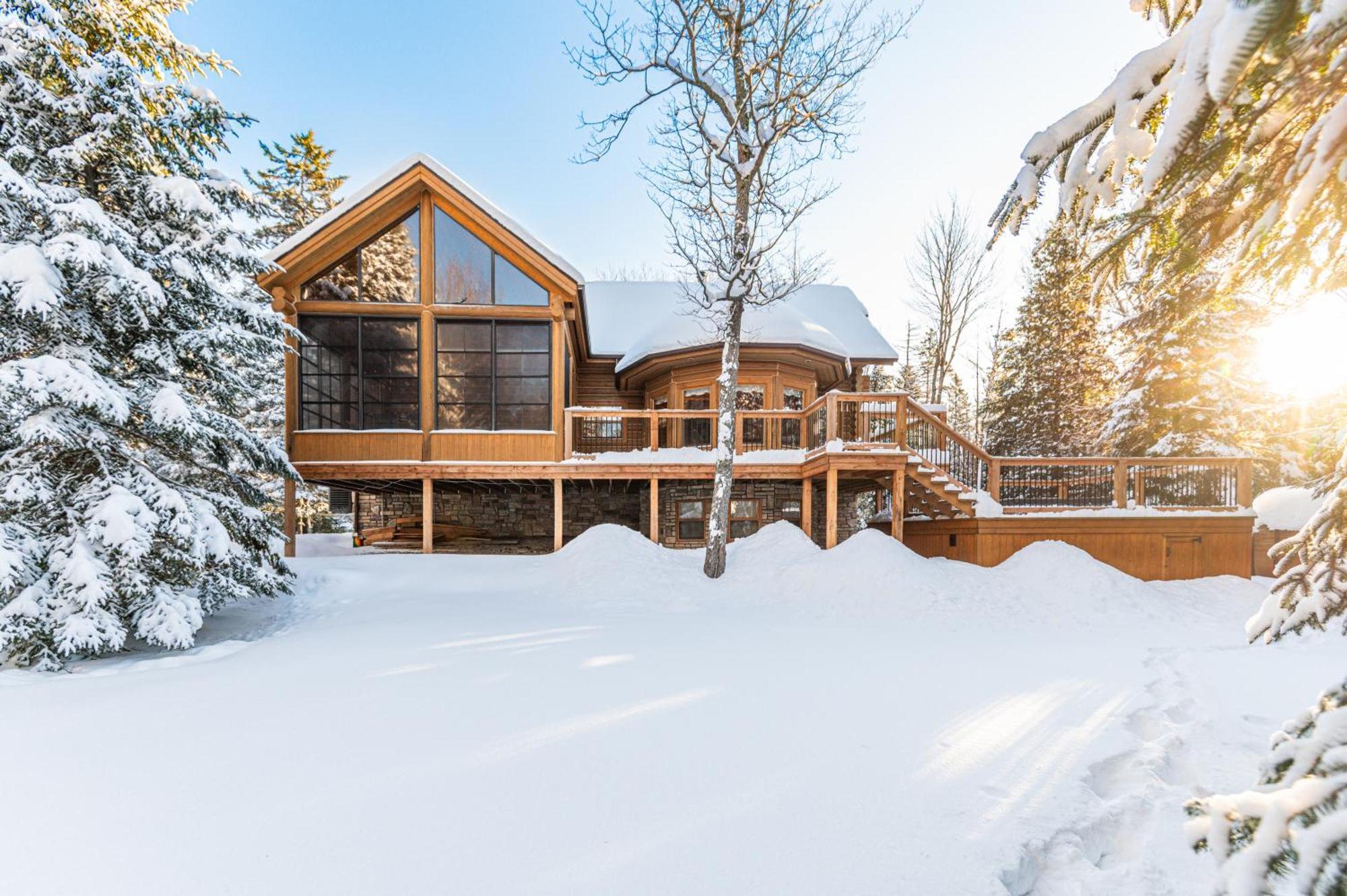 Fiddler Lake Resort Chalet 53 Cerf Mille-Isles 外观 照片