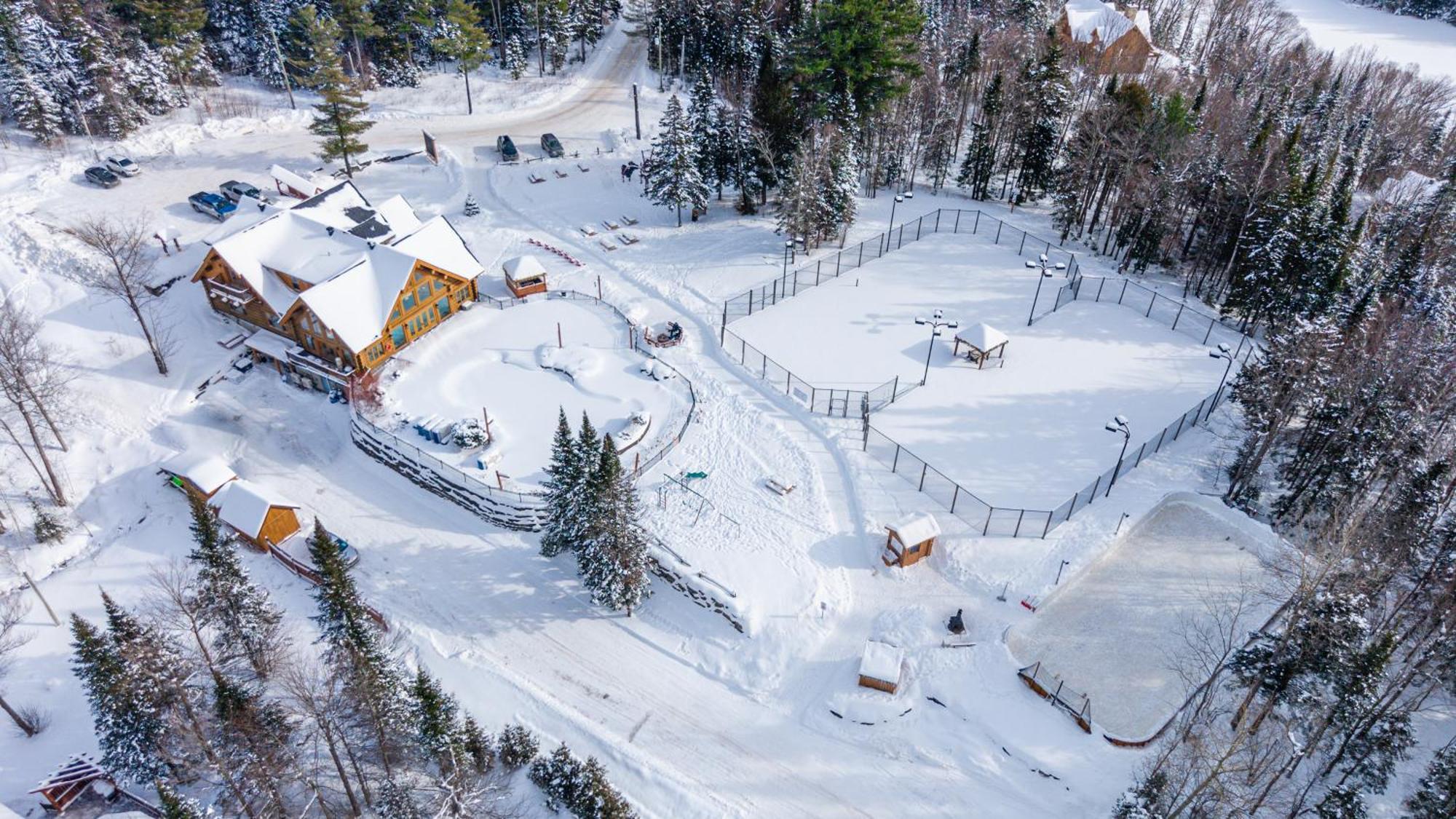 Fiddler Lake Resort Chalet 53 Cerf Mille-Isles 外观 照片