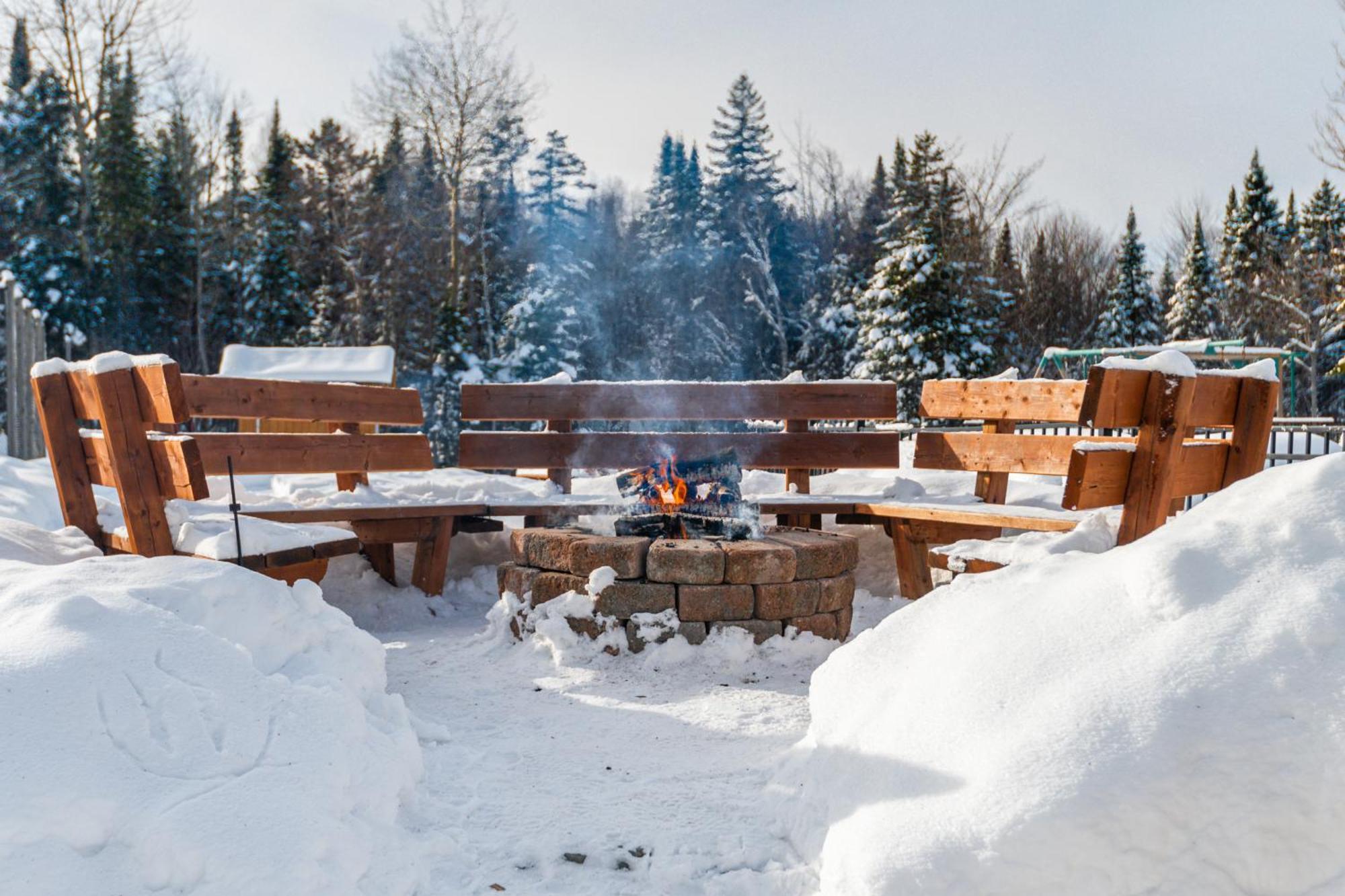 Fiddler Lake Resort Chalet 53 Cerf Mille-Isles 外观 照片